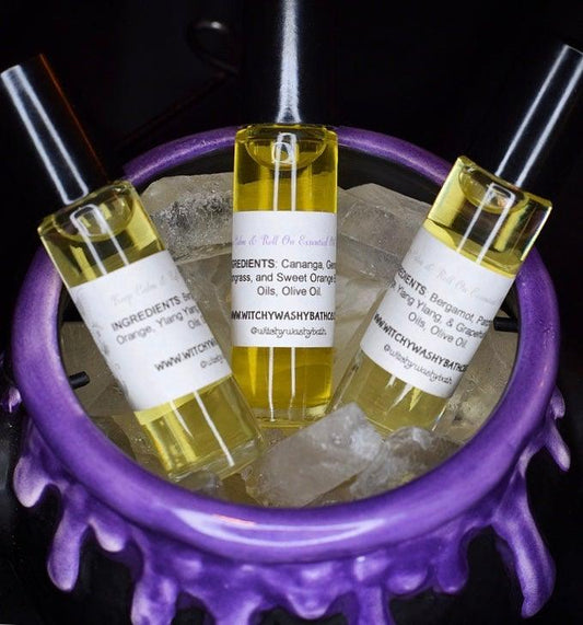 Keep Calm and Roll On Essential Oil Roll-On - Witchy Washy Bath ®